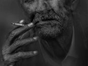 black-and-white-portrait-person-smoker-18496